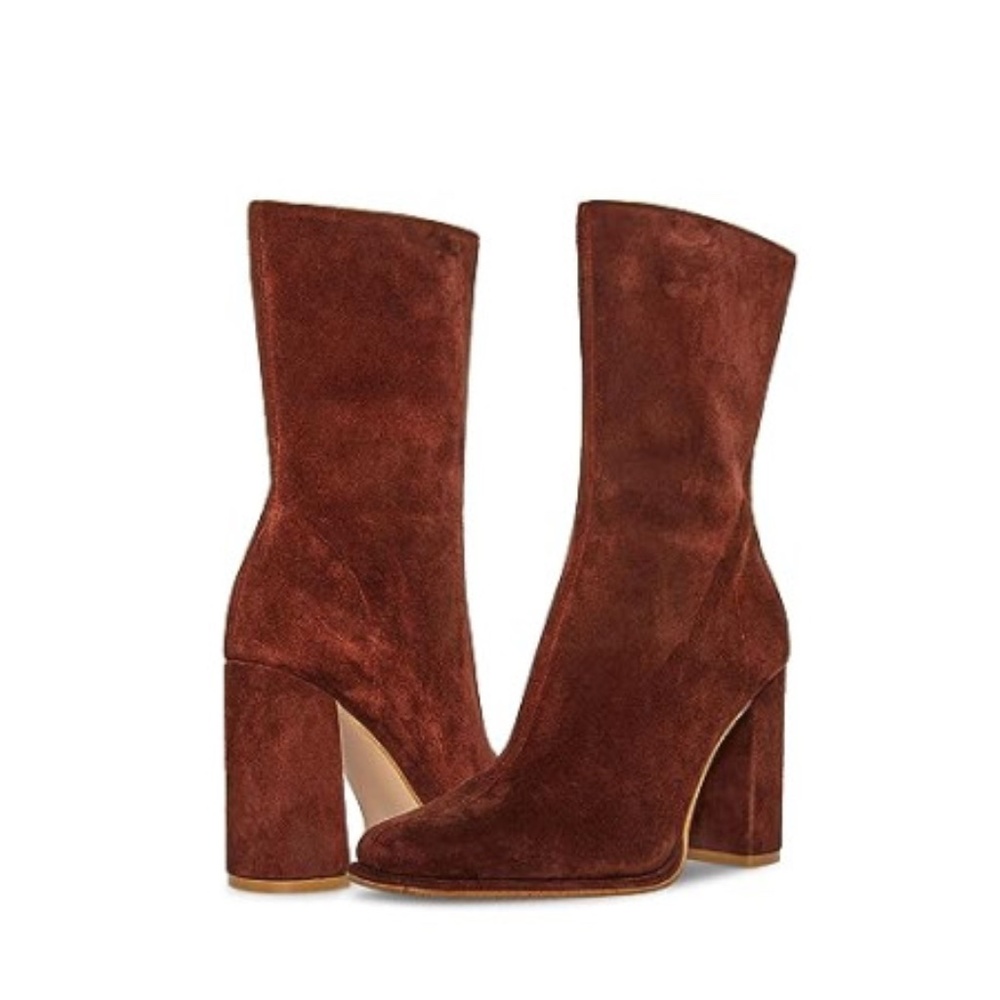 Steve Madden Lockwood brown suede boots